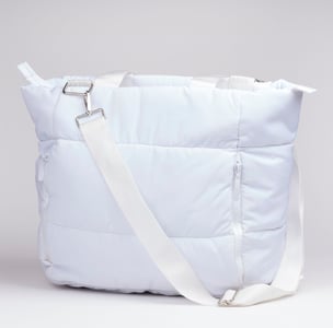 Modern Chic Quilted White Puffer Shoulder Bag - Quality Leather Product Manufactured By Güven Karaca Deri̇ San. Ve Ti̇c. Ltd. Şti̇.. Contact For B2B Orders.