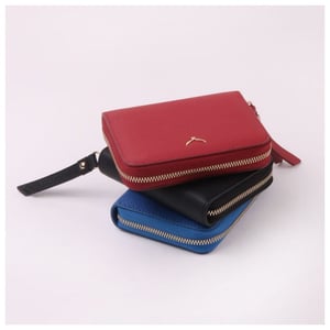 Elegant Grained Leather Womens Zip Wallet - Quality Leather Product Manufactured By Mapi Deri Urunleri Sanayi Ve Ticaret Limited Sirketi. Contact For B2B Orders.