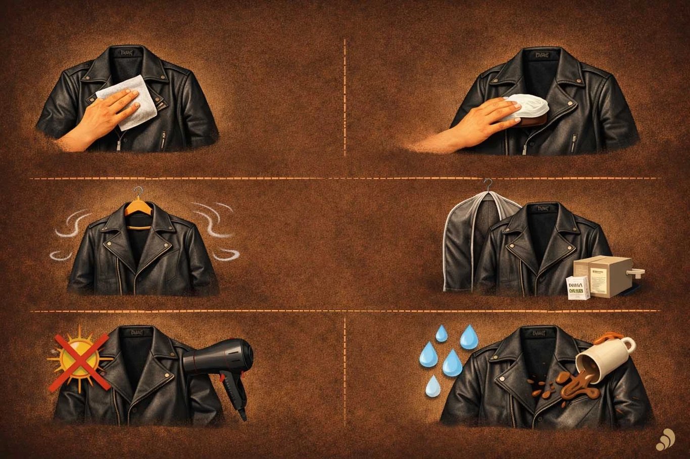 The Most Common Mistakes in Leather Jacket Care and the Right Solutions