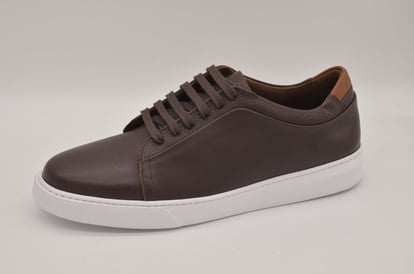 Dark Brown Leather Sneakers Contemporary Design - Quality Leather Product Manufactured By Çetsan Ayakkabı Sanayi Ve Ticaret Limited Şirketi. Contact For B2B Orders.