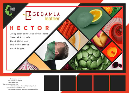 Коллекция Hector Яркая Двухтонная Кожа Для Одежды - Качественный Кожаный Продукт Производства Özküplemez Deri̇ Ve Tarim San. Ti̇c. Ltd. Sti̇.. Обращайтесь Для B2B Заказов.