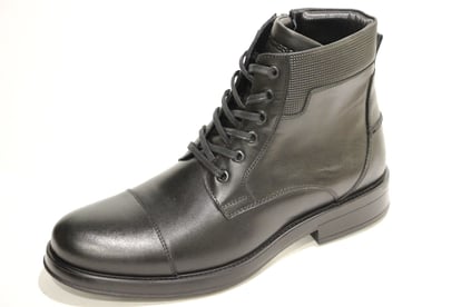 Mens Polished Leather Lace Up Boot - Quality Leather Product Manufactured By Şahi̇nler Ayakkabicilik Sanayi̇ Ve Ti̇caret Li̇mi̇ted Şi̇rketi̇. Contact For B2B Orders.
