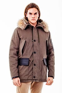 Herren Moderner Lederparka Mit Pelzbesatz - Qualitatives Lederprodukt Hergestellt Von Süed Mod Deri̇ci̇li̇k San Ve Ti̇c Ltd. Şti̇.. Kontakt Für B2B-Bestellungen.