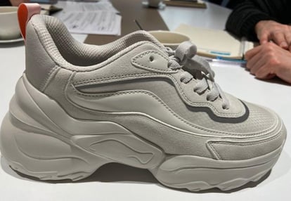 Chunky Suede Leather Outdoor Sneaker - Quality Leather Product Manufactured By Depar Group Ayakkabi. Contact For B2B Orders.