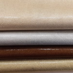 Modern Metallic Textured Ovine Leather - Quality Leather Product Manufactured By Sevimli Deri Sanayi Ve Tic. Ltd. Sti. Contact For B2B Orders.