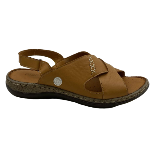 Damen Ledersandalen Mit Kreuzriemen Ziernaht - Qualitatives Lederprodukt Hergestellt Von Mammamia İç Ve Dış Ticaret A.ş.. Kontakt Für B2B-Bestellungen.