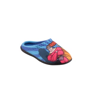 Kids Superhero Print Blue Home Slippers - Quality Leather Product Manufactured By Gezer Ayakkabi Deri̇ San. Ve Ti̇c. A.ş.. Contact For B2B Orders.
