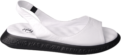 Elegant White Pebbled Leather Platform Sandals - Quality Leather Product Manufactured By Nebi̇ Endi̇can Gi̇yi̇m Sanayi̇ Ve Ti̇caret Ltd. Şti̇.. Contact For B2B Orders.