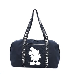 Quilted Leather Mickey Mouse Duffle Bag - Quality Leather Product Manufactured By F.b. Aksesuar Çanta Teksti̇l İnş. San. Ti̇c. Ltd. Şti̇.. Contact For B2B Orders.