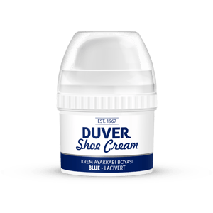 Navy Leather Shoe Cream Restores Deep Vibrant Color - Quality Leather Product Manufactured By Sotas Kimyevi Maddeler San Ve Ti̇c As. Contact For B2B Orders.