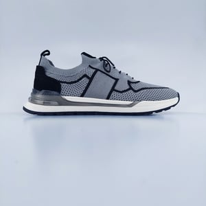 Modern Grey Black Knit Men's Running Shoes - Quality Leather Product Manufactured By Sayi̇ner Ayakkabi Deri̇ Teksti̇l Çanta İş Maki̇nalari Turi̇zm Pazarlama Sanayi̇ İthalat İhracat Ti̇caret Li̇mi̇ted Şi̇rketi̇. Contact For B2B Orders.