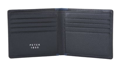 Two Tone Premium Leather Bifold Wallet For Men - Quality Leather Product Manufactured By Petek Saraciye Sanayi Ticaret A.s.. Contact For B2B Orders.