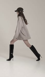 Exquisite Genuine Leather Patent Finish Boots - Quality Leather Product Manufactured By Di̇vi̇no Ayakkabicilik San. Ve Diş Ti̇c. Ltd. Şti̇.. Contact For B2B Orders.
