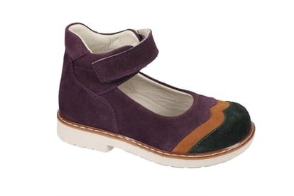 Kids Stylish Leather Suede Detail Orthopedic Sandals - Quality Leather Product Manufactured By Özdemir Ortopedik Çocuk Ayakkabıları San. Ve Tic. Ltd. Şti.. Contact For B2B Orders.