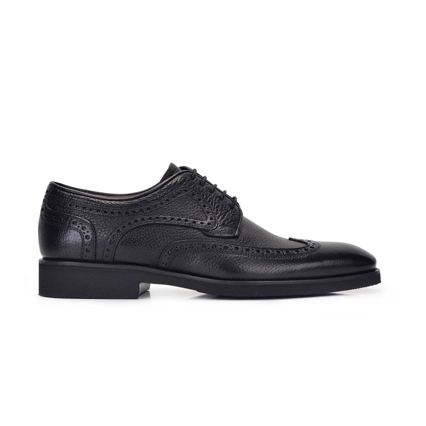 Nevzat Onay Genuine Leather Black Men Classical Shoes -11509-