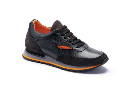 Men's Stylish Leather Everyday Sneakers - Quality Leather Product Manufactured By Karar Ayakkabicilik Deri Mamulleri San. Ve Tic. Ltd. Sti. Contact For B2B Orders.