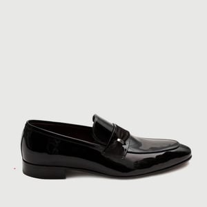 Mens Glossy Patent Leather Velvet Strap Loafer - Quality Leather Product Manufactured By Genio Ayakkabıcılık Tekstil Ve Konfeksiyon Ticaret Limited Şirketi. Contact For B2B Orders.