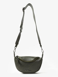 Chic Olive Green Crescent Crossbody Bag - Quality Leather Product Manufactured By Meşi̇n Deri̇ Ve Teksti̇l Ürünleri̇ San. Ve Diş Ti̇c. Ltd. Şti̇.. Contact For B2B Orders.