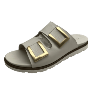 Chic Gold Buckle Leather Women Slipper - Quality Leather Product Manufactured By Mammamia İç Ve Dış Ticaret A.ş.. Contact For B2B Orders.