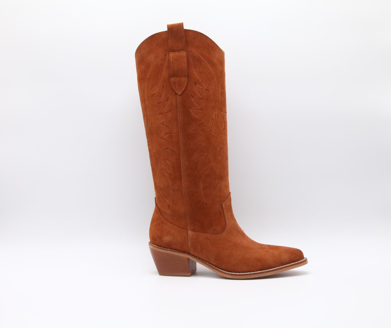 TOBACCO SPLIT COW SUEDE