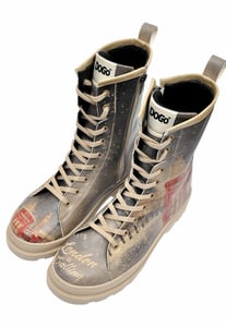 Einzigartige London City Design Schnürstiefel - Qualitatives Lederprodukt Hergestellt Von Dogo Tasarım Sanayi Ve Ticaret A.ş.. Kontakt Für B2B-Bestellungen.