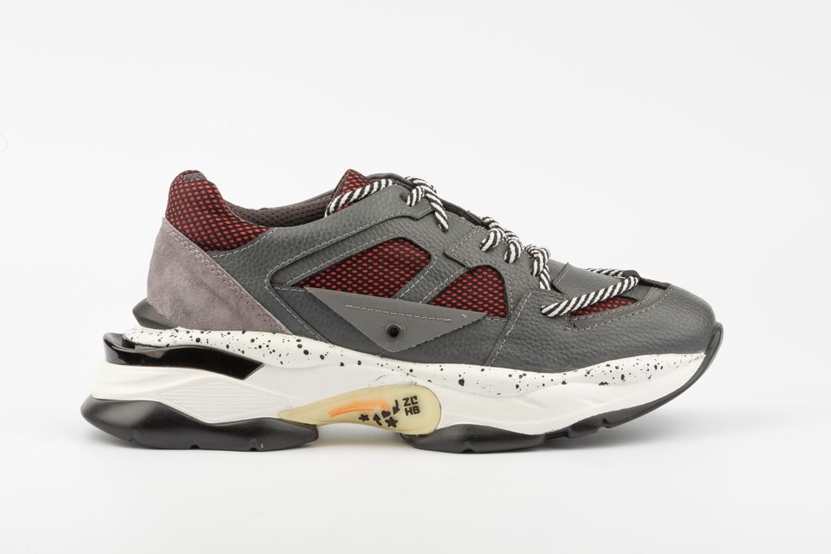 GRİ BAĞCIK DETAYLI SNEAKER