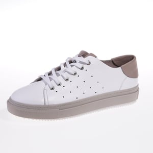 Elegant White Leather Womens Sneakers Everyday Chic - Quality Leather Product Manufactured By Kaya Kardeşler Ayakkabi San. Ti̇c. Ltd. Şti̇.. Contact For B2B Orders.