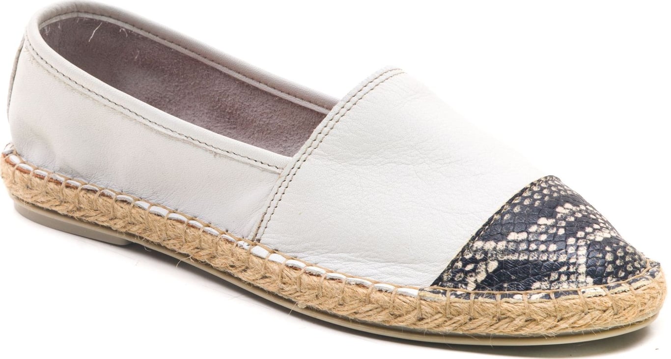 LEATHER WOMAN ESPADRILLE