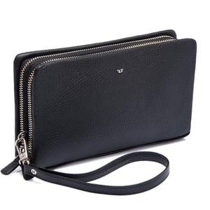Sophisticated Grained Leather Unisex Clutch - Quality Leather Product Manufactured By Tergan Deri̇ Ürünleri̇ San. Ve Ti̇c. A.ş.. Contact For B2B Orders.