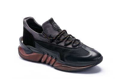 Contemporary Design Stylish Leather Men's Sneaker - Quality Leather Product Manufactured By Karar Ayakkabicilik Deri Mamulleri San. Ve Tic. Ltd. Sti. Contact For B2B Orders.