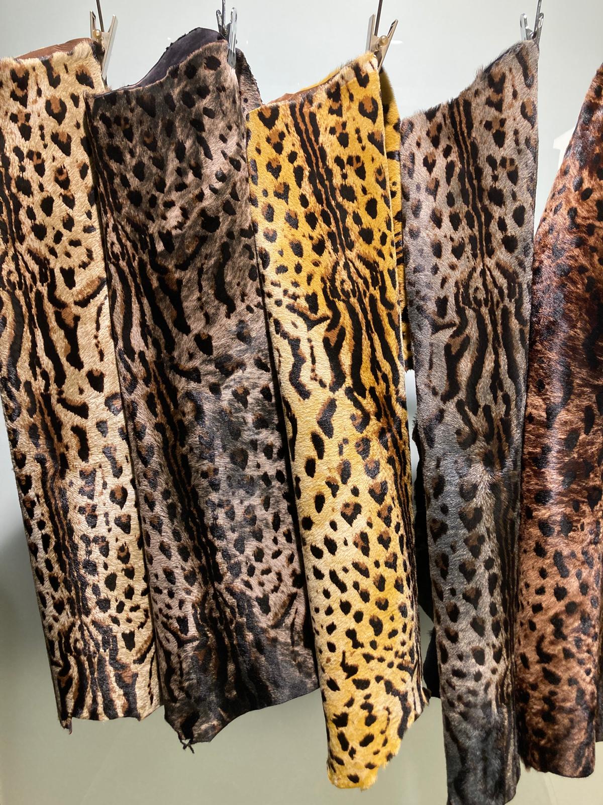 Luxuriöses Leopardenmuster Haarfell Leder - Qualitatives Lederprodukt Hergestellt Von Lana Pi̇el Deri̇ San. Ve Ti̇c.ltd.şti̇. Kontakt Für B2B-Bestellungen.