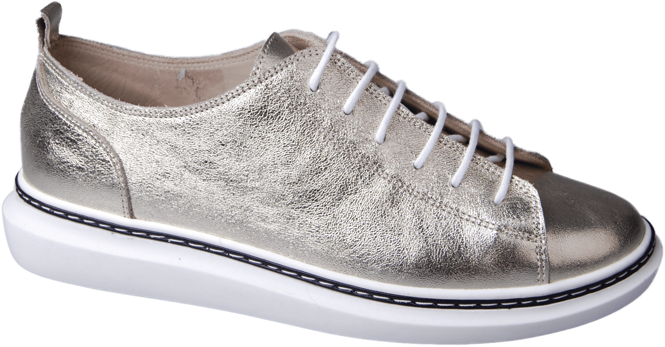 Schillernde Gold Leder Plateau Sneaker Für Damen - Qualitatives Lederprodukt Hergestellt Von Nebi̇ Endi̇can Gi̇yi̇m Sanayi̇ Ve Ti̇caret Ltd. Şti̇.. Kontakt Für B2B-Bestellungen.