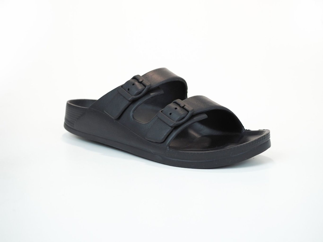 YOOYU ARES DOUBLE BUCKLE SLIPPER