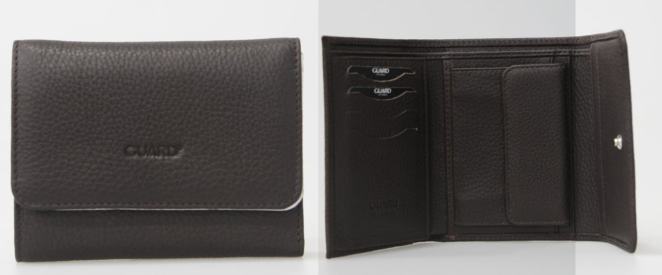 Elegante Dreifach Faltbare Damen Leder Geldbörse - Qualitatives Lederprodukt Hergestellt Von Öz Özler Deri Mam.day.tük. Mall.san. Ve Tic. Ltd.şti̇. Kontakt Für B2B-Bestellungen.