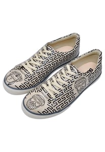 Antikes Muster Künstlerische Herren Freizeitschuhe - Qualitatives Lederprodukt Hergestellt Von Dogo Tasarım Sanayi Ve Ticaret A.ş.. Kontakt Für B2B-Bestellungen.