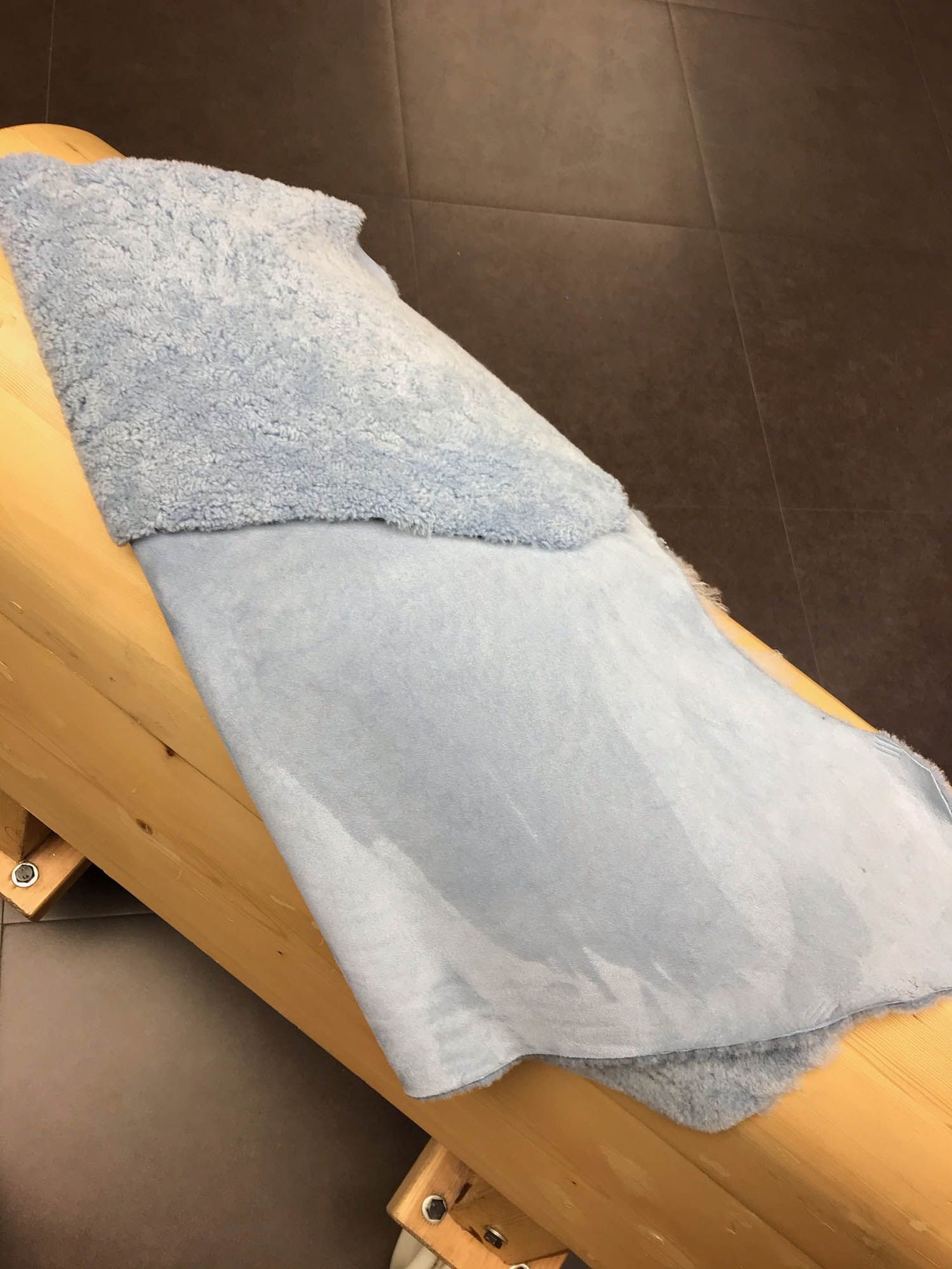 Baby Blue Shearling Suede Leather Chic Garments - Quality Leather Product Manufactured By Çeti̇nkaya Kürk Deri̇ Konfeksi̇yon Tarim Sanayi̇ Ve  Ti̇caret Li̇mi̇ted Şi̇rketi̇. Contact For B2B Orders.