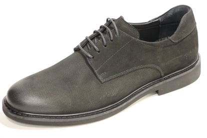 Men's Textured Leather Classic Derby Shoes - Quality Leather Product Manufactured By Şahi̇nler Ayakkabicilik Sanayi̇ Ve Ti̇caret Li̇mi̇ted Şi̇rketi̇. Contact For B2B Orders.