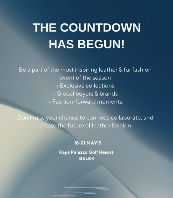 Turkish Leather Garments @ TDK Leather & Fur Fashion Show Fair 2025 @Antalya