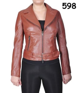 Womens Asymmetric Zipper Leather Jacket Style - Quality Leather Product Manufactured By Canbol Deri̇ San. Ve Ti̇c.ltd.şti̇.. Contact For B2B Orders.