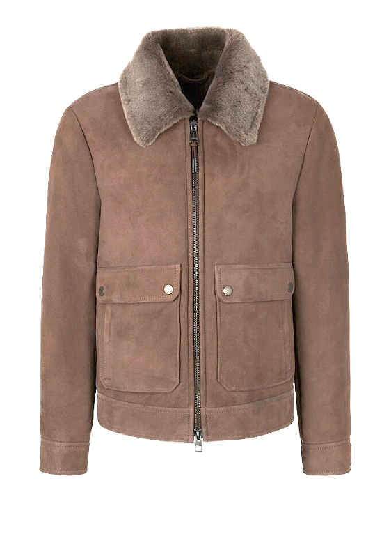 Luxurious Lamb Suede Warm Winter Comfort Jacket - Quality Leather Product Manufactured By Derkimpa Deri Sanayi Dis Ticaret. Contact For B2B Orders.