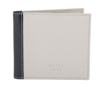 Elegant Two Tone Genuine Leather Men Wallet - Quality Leather Product Manufactured By Petek Saraciye Sanayi Ticaret A.s.. Contact For B2B Orders.