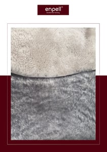 Chic Charcoal Double Face Shearling Garment Leather - Quality Leather Product Manufactured By Enpell Ithalat Ihracat San. Tic. Ltd. Sti.. Contact For B2B Orders.