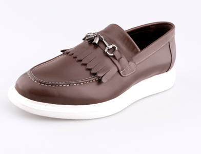 Men's Leather Fringe Loafer With Metal Bit - Quality Leather Product Manufactured By Gokman Ayakkabi Ve Deri̇ Mamulleri̇ İth. İhr. San Ve Ti̇c. Ltd. Şti̇.. Contact For B2B Orders.