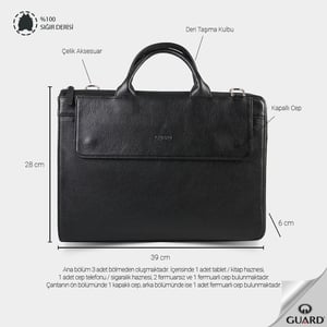 Elegant Pebbled Leather Business Briefcase - Quality Leather Product Manufactured By Öz Özler Deri Mam.day.tük. Mall.san. Ve Tic. Ltd.şti̇. Contact For B2B Orders.