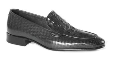 Sophisticated Embossed Crocodile Leather Loafer - Quality Leather Product Manufactured By Ersi̇n Ayakkabi San Ti̇c Ltd Şti̇. Contact For B2B Orders.