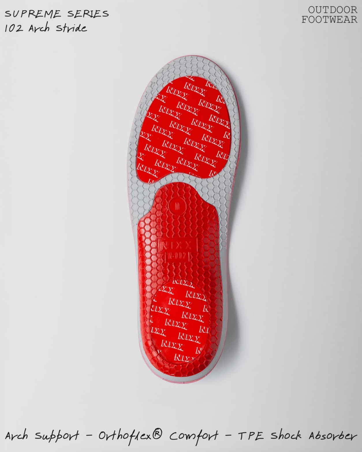 Nixx Supreme Serie Arch Stride Einlegesohle - Qualitatives Lederprodukt Hergestellt Von Akform Ayakkabi Ve Tekstil San. Tic. Ltd. Sti. Kontakt Für B2B-Bestellungen.