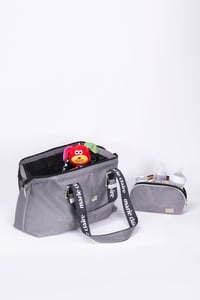 Chic Grey Synthetic Leather Everyday Tote Bag - Quality Leather Product Manufactured By Eda Trend Moda Anoni̇m Şi̇rketi̇. Contact For B2B Orders.