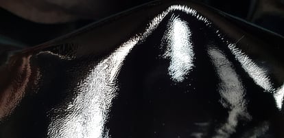 Luxurious Glossy Black Patent Bovine Leather - Quality Leather Product Manufactured By Gonca Deri̇ Ve Deri̇ Ürünleri̇ Ki̇m. Mad. Ayak. İnş. Nak. İml. San. Ve Ti̇c. Ltd. Şti̇. Contact For B2B Orders.