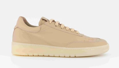 Damen Nude Leder Plateau Sneaker Komfortschuh - Qualitatives Lederprodukt Hergestellt Von Makfi̇ne Deri̇ Ürünleri̇ Ve İnşaat Diş Ti̇c. San. Paz. Ltd. Şti̇.. Kontakt Für B2B-Bestellungen.
