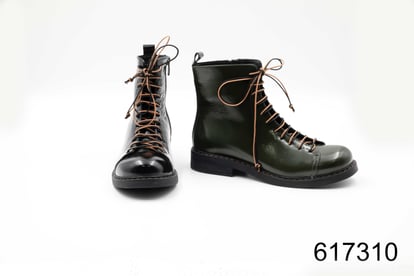 Chic Patent Leather Lace Up Women Boot - Quality Leather Product Manufactured By Penta Ayakkabi Deri San. Tic. A. S.. Contact For B2B Orders.